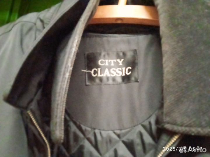 Куртка мужская весенняя двухбортная