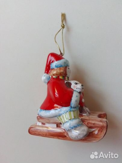 Елочные игрушки Ярославская майолика 2013 год