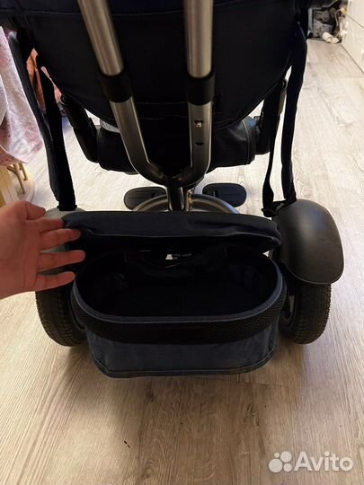 Детский велосипед с родительской ручкой