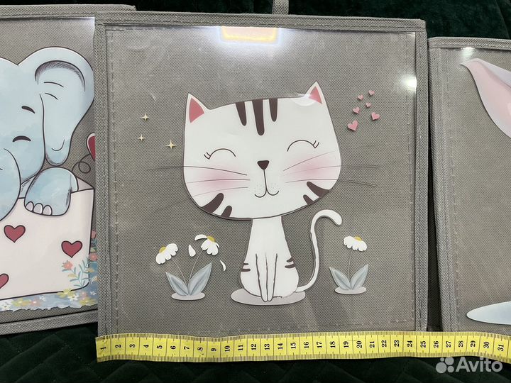 Корзина для хранения игрушек новая