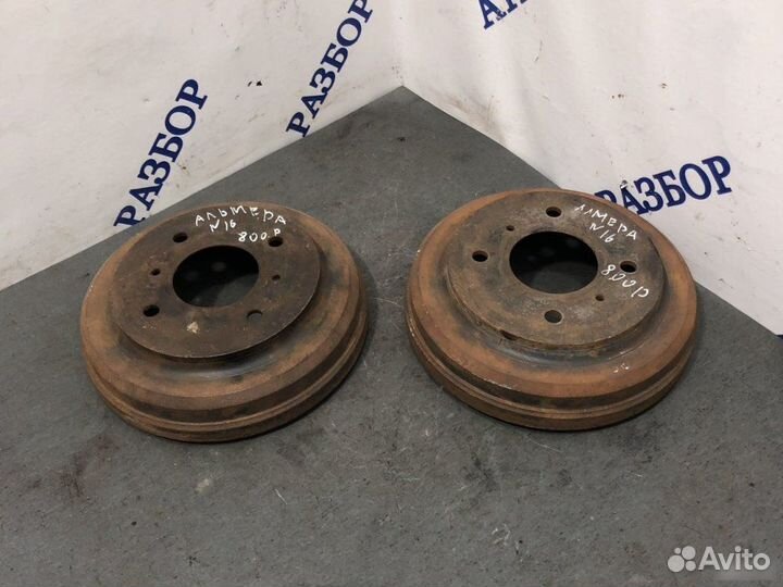 Тормозной барабан задний Nissan Almera N16