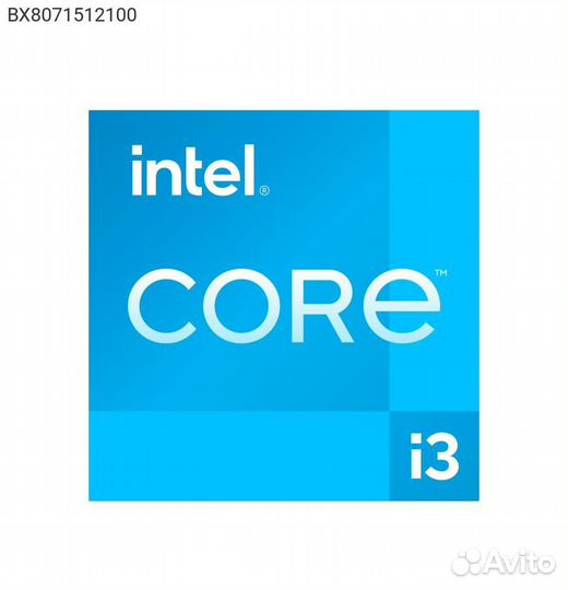Процессор Intel Core i3-12100 3300мгц LGA 1700, Bo