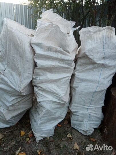 Дрова в мешках дуб