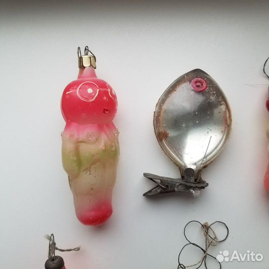 Елочные игрушки СССР под реставрацию