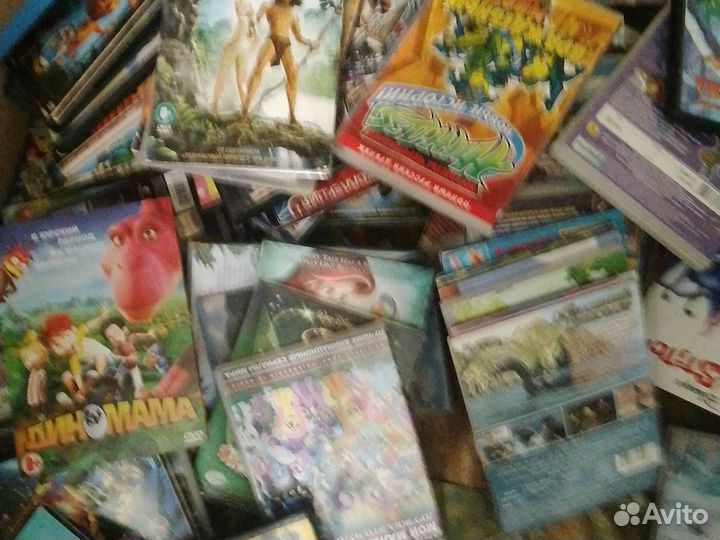 Диски детские фильмы игры