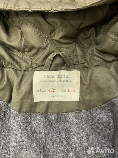 Парка детская zara 110