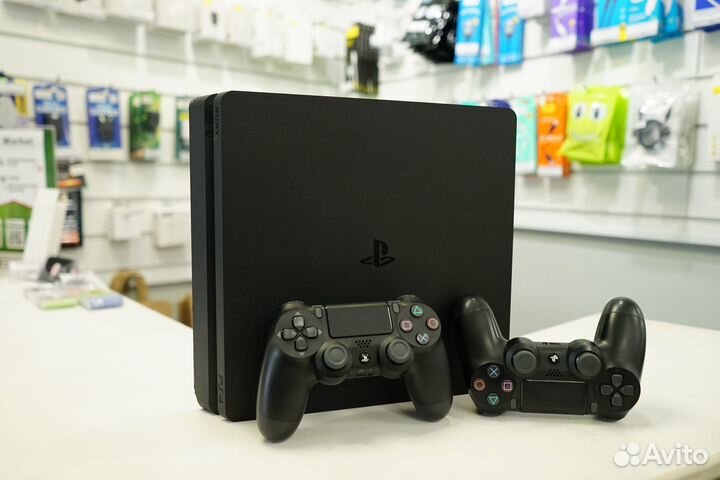 Sony PS4 Slim 1Tb + 40 игр в EA Play + Гарантия
