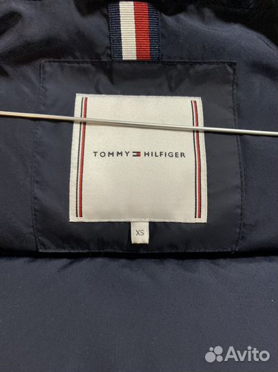 Пуховик женский tommi hilfiger оригинал