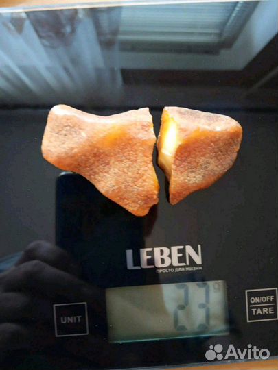 Янтарь не обработанный