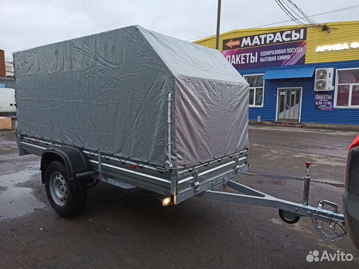 Прицеп усиленный, для бездорожья. Рессоры 5листов