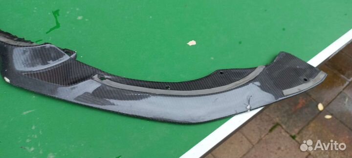 Передняя губа Bmw M4 M3 cs