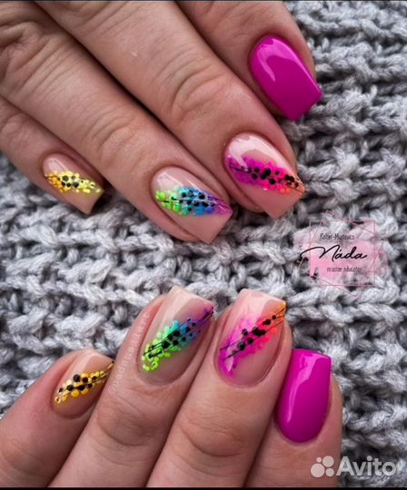 Модель на маникюр +укрепление