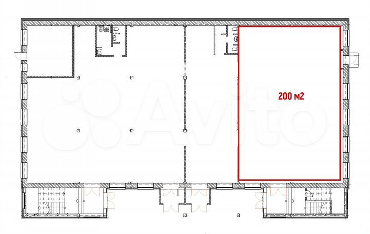На первой линии 200 м2/600м2 доступ 24/7