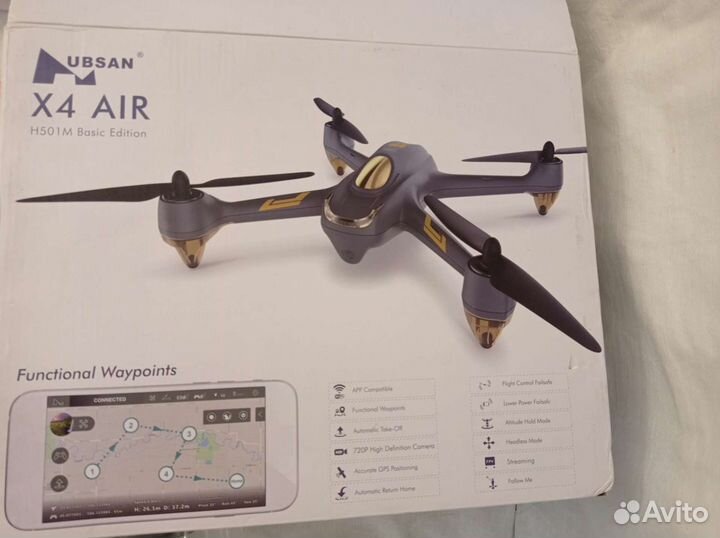 Квадракоптер Hubsan h501m