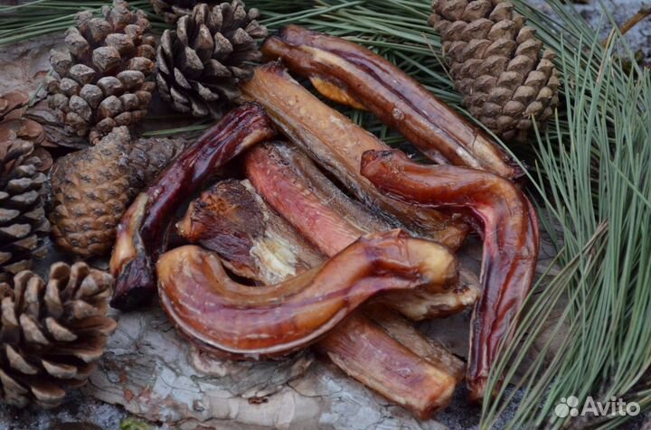 Сушеные лакомства для собак, бычий корень