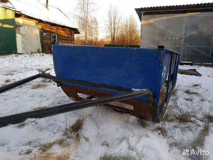 Сани для снегохода