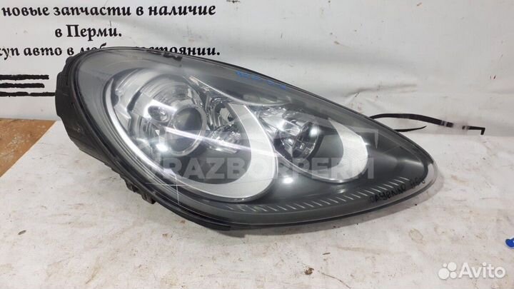 Фара правая Porsche Cayenne