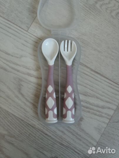 Новые детские столовые приборы гибкие