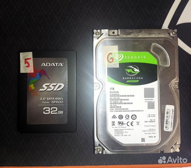 Жесткие диски новые и бу