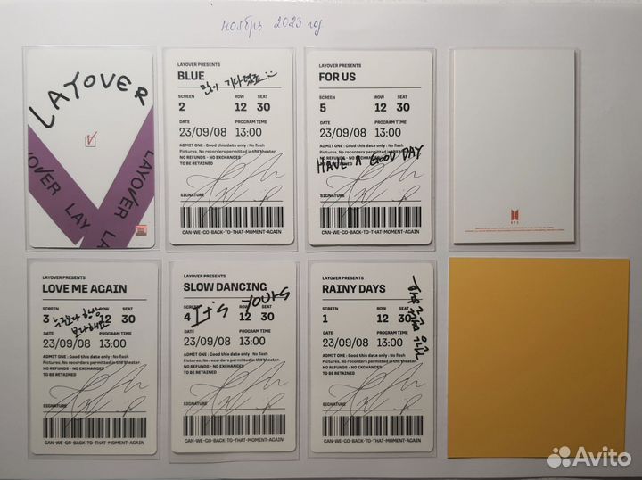 Официальные Карты BTS