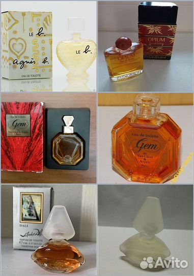 Винтажные миниатюры - Легендарные духи