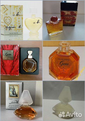 Винтажные миниатюры - Легендарные духи