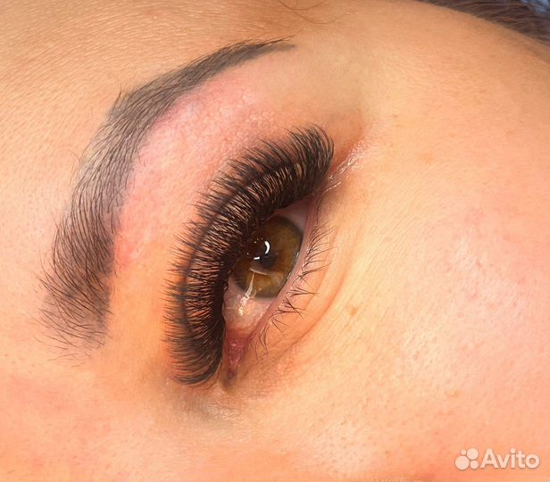 Наращивание ресниц/Брови/ламинирование