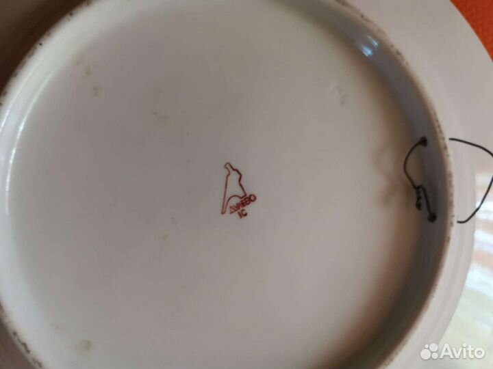 Редкая коллекционная тарелка из 70 тых