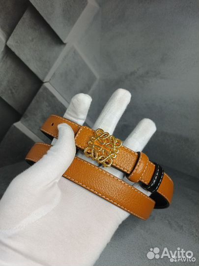 Ремень женский loewe натуральная кожа люкс