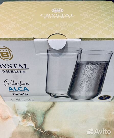 Бокалы crystal bohemia