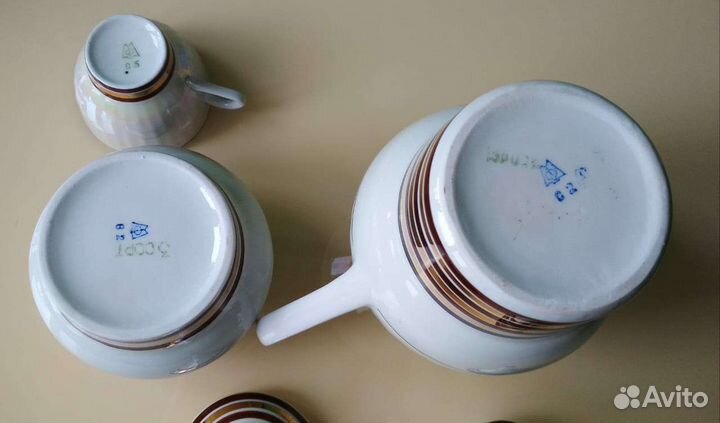 Новый кофейный сервиз (14 предметов)