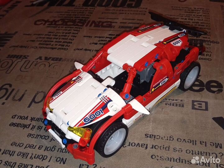 Машина лего техник