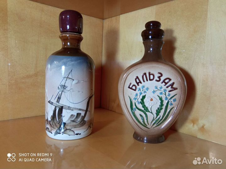 Штофы-графины из 1970/80-хх Славянский К К