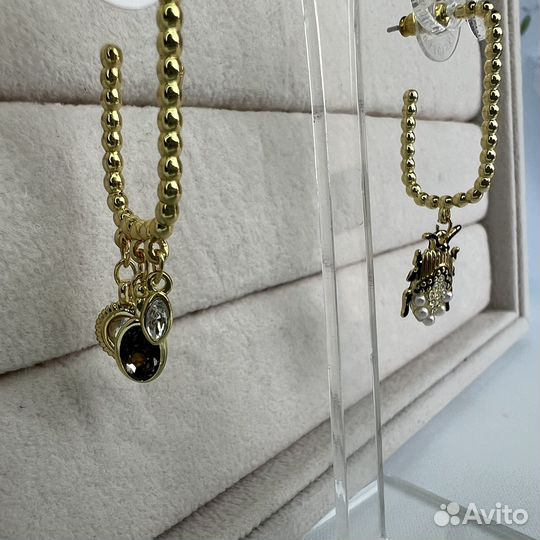 Swarovski Insecto серьги