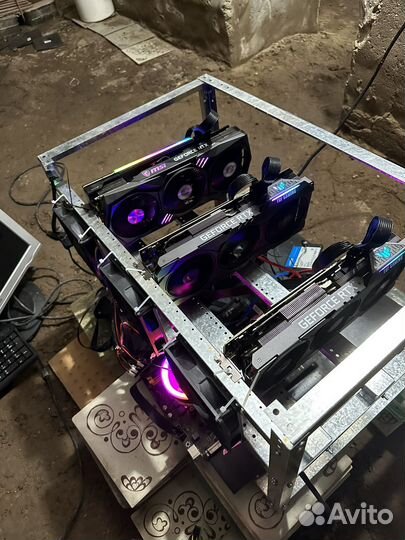 Майнинг риг rtx 3070ti
