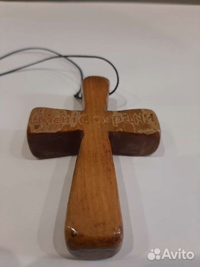 Крест деревянный