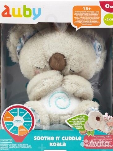 Ауби Игрушка auby коала для засыпания