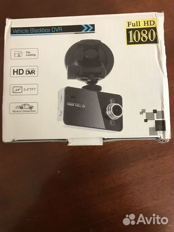 Видеорегистратор vehicle blackbox dvr full hd 1080