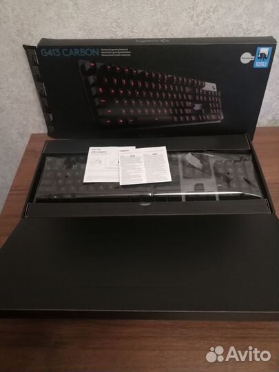 Механическая клавиатура logitech g413 carbon