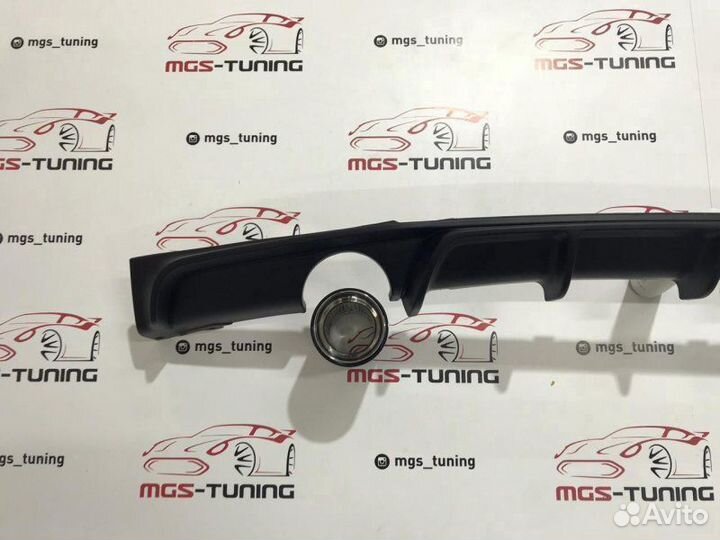 Диффузор BMW F30 M-Performance 1x1 + Akrapovic