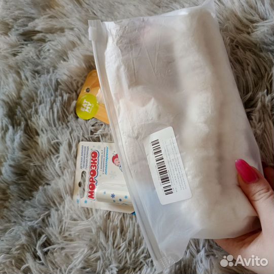 Набор детской косметики (бальзам для губ, повязка)