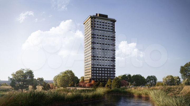 2-к. квартира, 75,3 м², 23/25 эт.