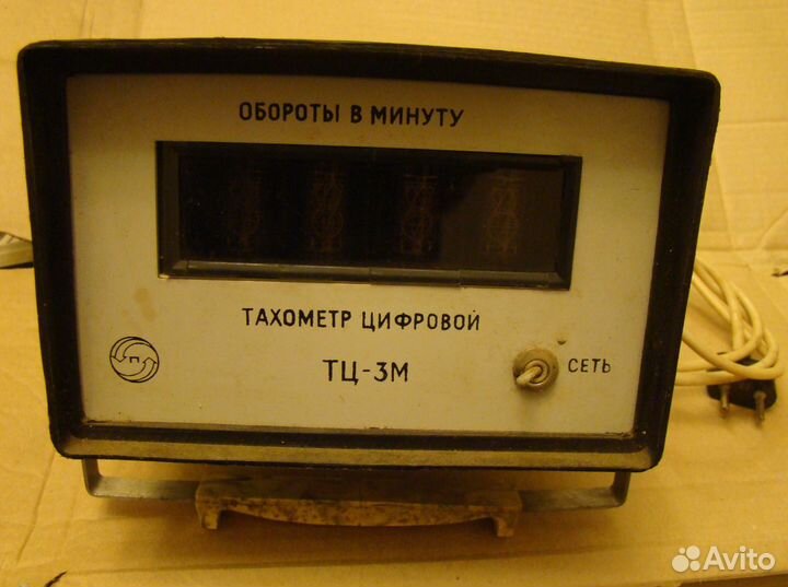 Тахометр цифровой тц-3М