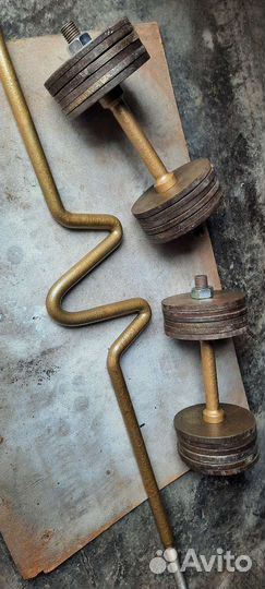 Штанга 39кг и гантели