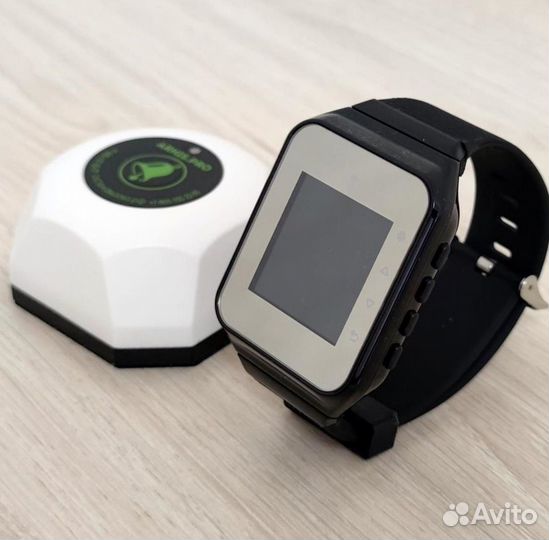 Беспроводная система/кнопка вызова официанта часы