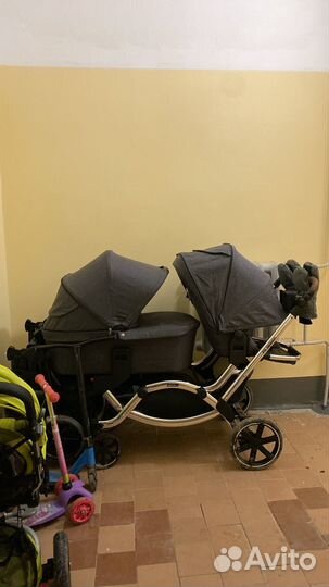 Коляска ABC-Design Zoom для двойни или погодок