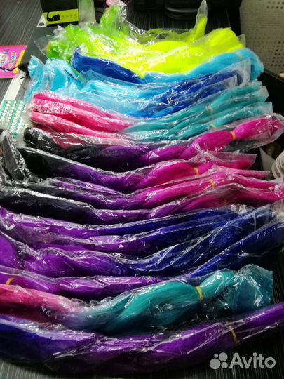 Канекалон, волосы для плетения кос, дред