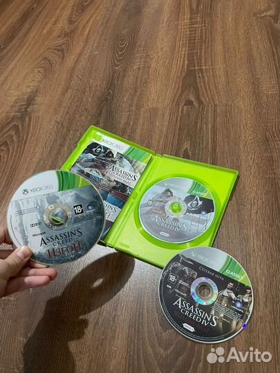 Диск на Xbox 360 assassin creed