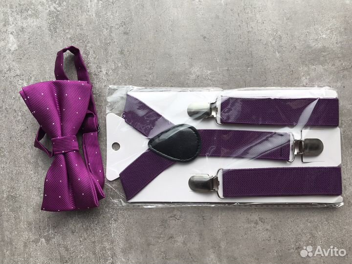 Бабочка и галстук для мальчика