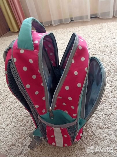 Рюкзак школьный с пеналом и мешком для обуви